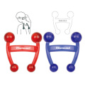 Personalized Logo Colored Back Massagers W/ Four Points